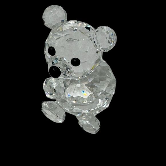 Swarovski  Crystal Sitting Teddy Bear Brilliant Faceted Figurine  7664 NR 044 - Picture 4 of 12